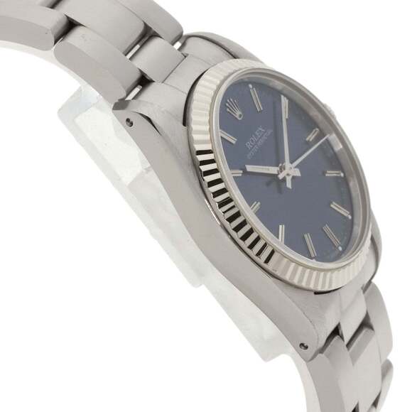 Rolex 67514 Oyster Perpetual Watch in Stainless Steel/SS/18K White Gold for Boys - Picture 6 of 16